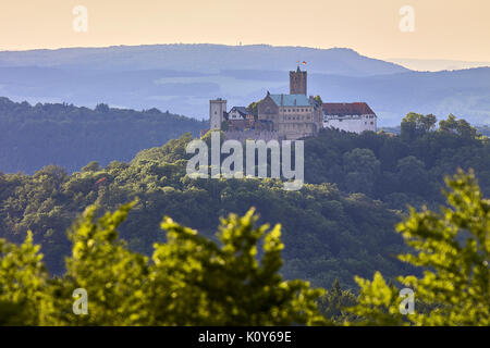 Près de Wartburg Eisenach, en Thuringe, Allemagne Banque D'Images