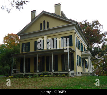 Amherst Massachusetts House of Emily Dickinson Banque D'Images