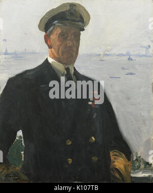 L'amiral Sir Cecil Burney par John Lavery Banque D'Images