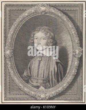 Jean Baptiste de Vignerod Amador, abb de Richelieu a rencontré DP836249 Banque D'Images