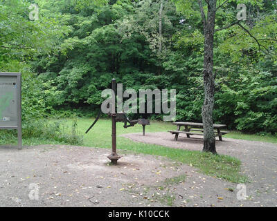 Pompe à eau antique Banque D'Images