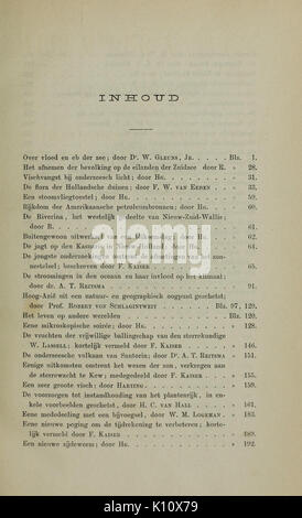 Album der Natuur (page 5) BHL35222015 Banque D'Images