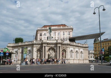 La construction d'Albertina Museum dans le centre de Vienne Banque D'Images