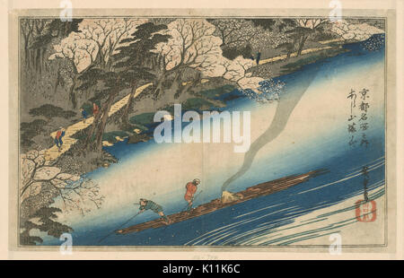 Dans Arashiyama volle argumento Rijksmuseum RP P 1956 746 Banque D'Images