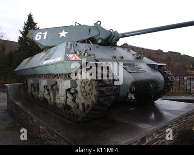 Tank Destroyer Achilles Mk10 à La Roche en Ardenne, Belgique pic5 Banque D'Images