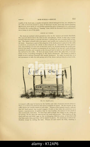 Rapport annuel du Bureau d'ethnologie à la secrétaire de la Smithsonian Institution (page 157) BHL26499657 Banque D'Images