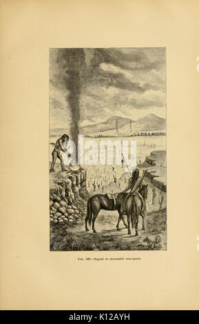 Rapport annuel du Bureau d'ethnologie à la secrétaire de la Smithsonian Institution BHL26500135 Banque D'Images