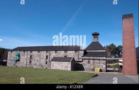 Royal Lochnagar distillerie de whisky,Crathie, Sunninghill, Ecosse, Royaume-Uni Banque D'Images