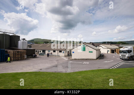 Hawes Creamery dans Hawes, Wensleydale, Yorkshire, Angleterre, Royaume-Uni Banque D'Images