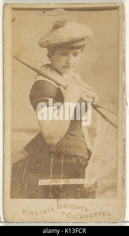 Agnes Miller, acteurs et actrices de la série (N45, Type 1) pour les cigarettes Virginia Brights RENCONTRÉ DP829887 Banque D'Images