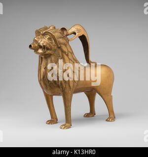 Aquamanile en forme de Lion rencontré DP122597 Banque D'Images