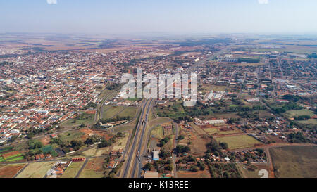 Cidade de Itumbiara, Goiás, Brésil Banque D'Images