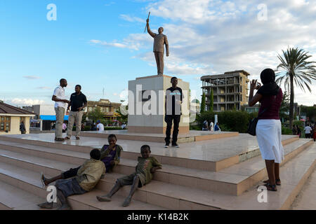 DODOMA, capitale DE LA TANZANIE, mémorial de Julius Nyerere né le 1922 mort le 1999 , premier président de la Tanzanie indépendante 1961-1985 Banque D'Images