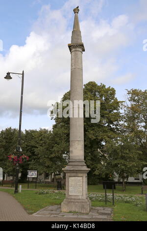 La colonne de New York (aka le Monument), Monument Green, Weybridge, Surrey, Angleterre, Grande-Bretagne, Royaume-Uni, UK, Europe Banque D'Images