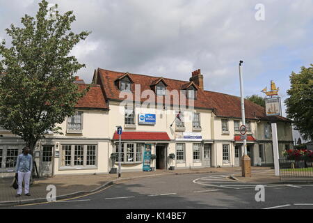 Le Ship Hotel, High Street, Weybridge, Surrey, Angleterre, Grande-Bretagne, Royaume-Uni, UK, Europe Banque D'Images