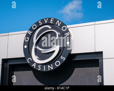 Grosvenor Casino, Reading, Berkshire, Angleterre, RU, FR. Banque D'Images