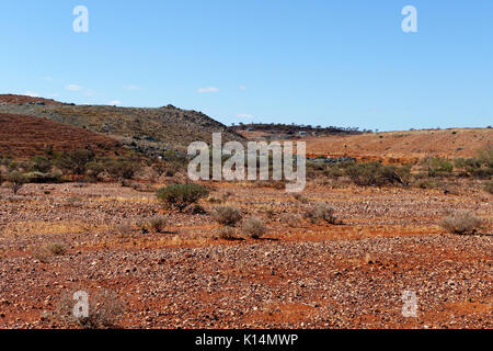 La mine d'or à ciel ouvert dans la région de Goldfield, paysage Meekathara, Murchison, dans l'ouest de l'Australie Banque D'Images