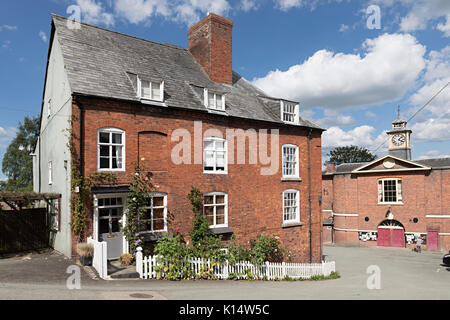 Chambre dans le centre de Montgomery, Powys, Wales, UK Banque D'Images