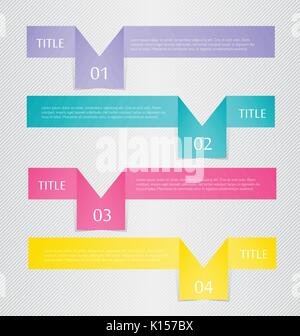 Inforgraphic moderne modèle. Peut être utilisé pour des bannières, de modèles de site Web et infographie, conception des affiches, des brochures, des annonces, des présentations, des affaires, de ed Illustration de Vecteur