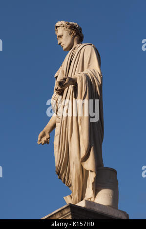 France, Corse, Ajaccio, Vieille Ville, place-du-statue, Maréchal-Foch, Napoléon Banque D'Images