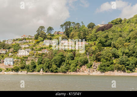 À l'ensemble vers une partie de kingswear, Devon, UK. Banque D'Images
