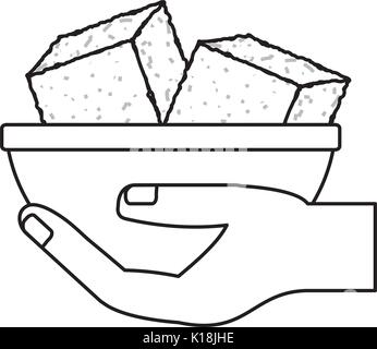 Cubes de sol isolé Illustration de Vecteur