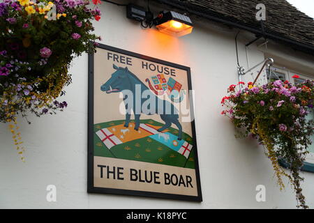 Le Sanglier bleu chambre libre à Chipping Norton, UK Banque D'Images