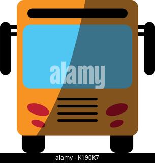 Les transports publics de droit Illustration de Vecteur