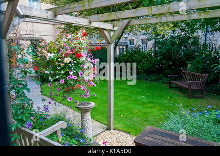 Le Jardin Shickle, St John's foundation, Bath, Angleterre, Royaume-Uni Banque D'Images