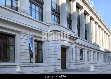 Entrée au musée des sciences de Londres South Kensington Banque D'Images
