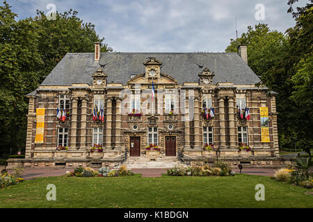 Hôtel de Ville à Harfleur, France Banque D'Images