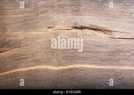 Avec fond en bois rayé préhistorique bog oak la texture. Photo en gros plan. Photo haute résolution. Banque D'Images