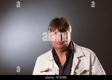 Édimbourg, Écosse 27 août. Jour 16 Edinburgh International Book Festival. Photo : Simon Armitage, anglais, poète, dramaturge et romancier Crédit : Pako Mera/Alamy Live News Banque D'Images