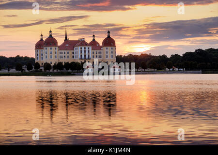 Palais de Moritzburg, Saxe, Allemagne Banque D'Images