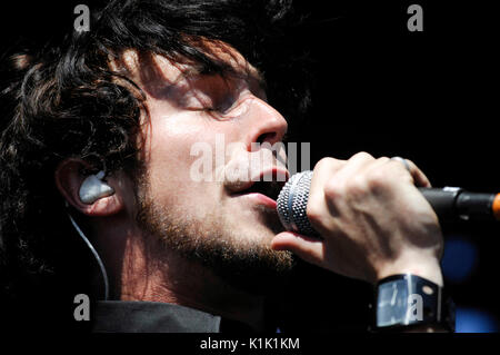 Jesse Hasek 10 ans 2008 Projekt Revolution Tour Verizon Wireless Amphitheatre Irvine. Banque D'Images