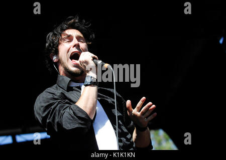 Jesse Hasek 10 ans 2008 Projekt Revolution Tour Verizon Wireless Amphitheatre Irvine. Banque D'Images