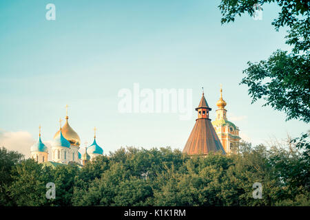 Monastère de Novospassky à Moscou, Russie Banque D'Images