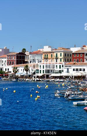 Es Castell Menorca Minorque espagne Banque D'Images