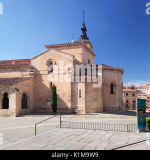 Église Iglesia de San Millan, Segovia, Castilla y Leon, Espagne Banque D'Images