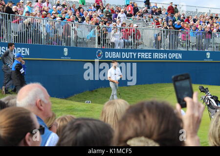 Jamie Dornan à l'Irish Open 2017 Banque D'Images
