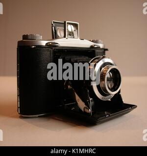 Ensign Selfix 12-20 Appareil photo Vintage Banque D'Images
