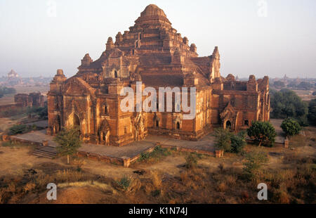 Temple Dhammayangyi, Pagan (Bagan), la Birmanie (Myanmar) Banque D'Images