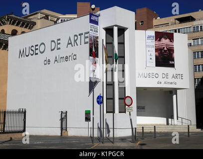 Museo de Arte, musée d'art, Ville d'Almeria, Espagne Banque D'Images