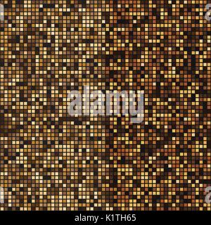 Mosaïque or abstract background vector stock de demi-teinte Illustration de Vecteur