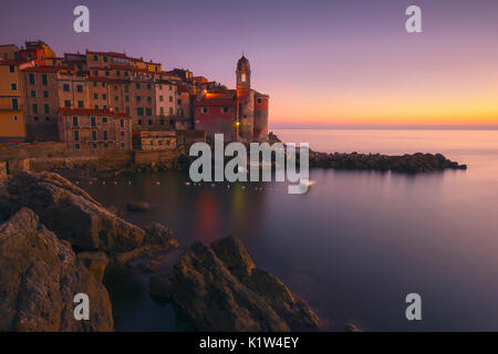 Tellaro, province de la Spezia, ligurie, italie Banque D'Images