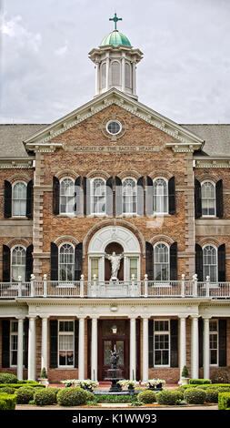 LA Nouvelle-Orléans, Louisiane, USA - 1 juin 2017 - L'Académie du Sacré-Cœur Entrée principale Banque D'Images