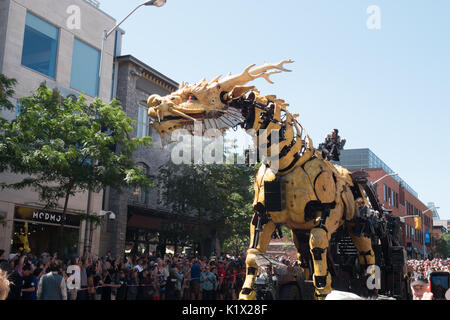 La machine, festival d'été en plein air, à Ottawa, Canada Banque D'Images