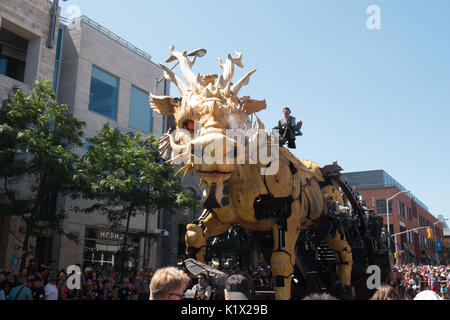 La machine, festival d'été en plein air, à Ottawa, Canada Banque D'Images