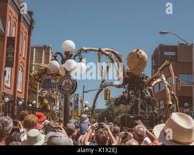 La machine, festival d'été en plein air, à Ottawa, Canada Banque D'Images