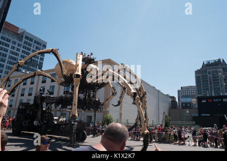 La machine, festival d'été en plein air, à Ottawa, Canada Banque D'Images